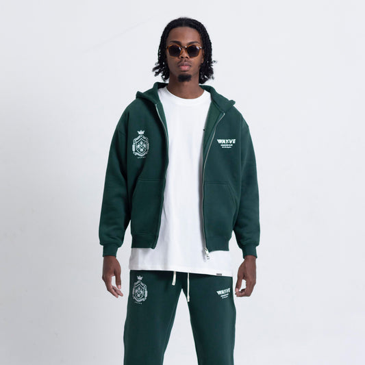 Creators’ Club Zip Up Hoodie - Racing Green