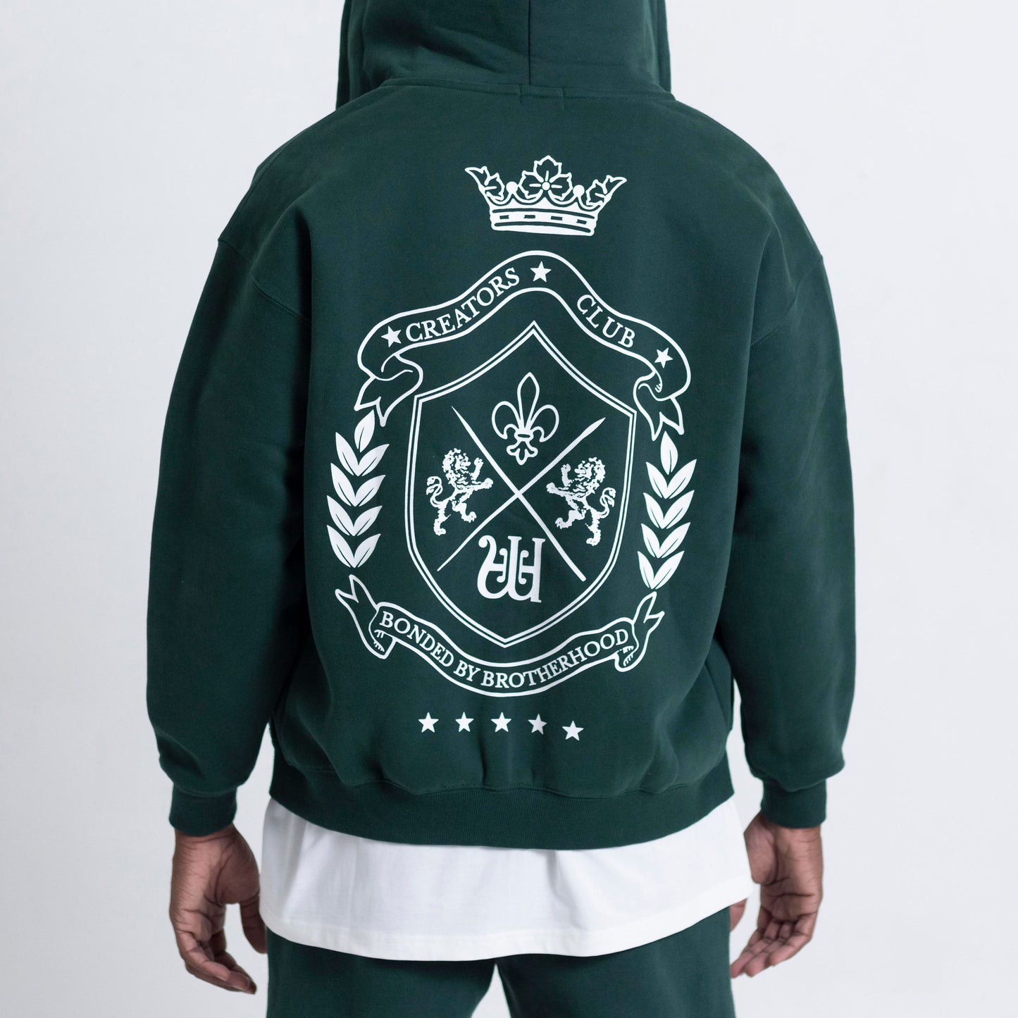 Creators’ Club Zip Up Hoodie Set - Racing Green