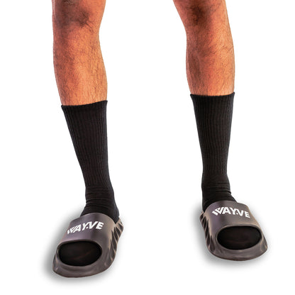 Wayve OG Logo Socks - Black